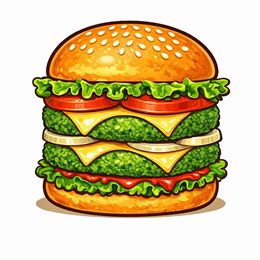 BURGER VEGE (400g)