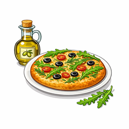 FOCCACIA RUKOLA (300g)