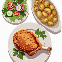 SCHAB Z KOŚCIĄ (550g)